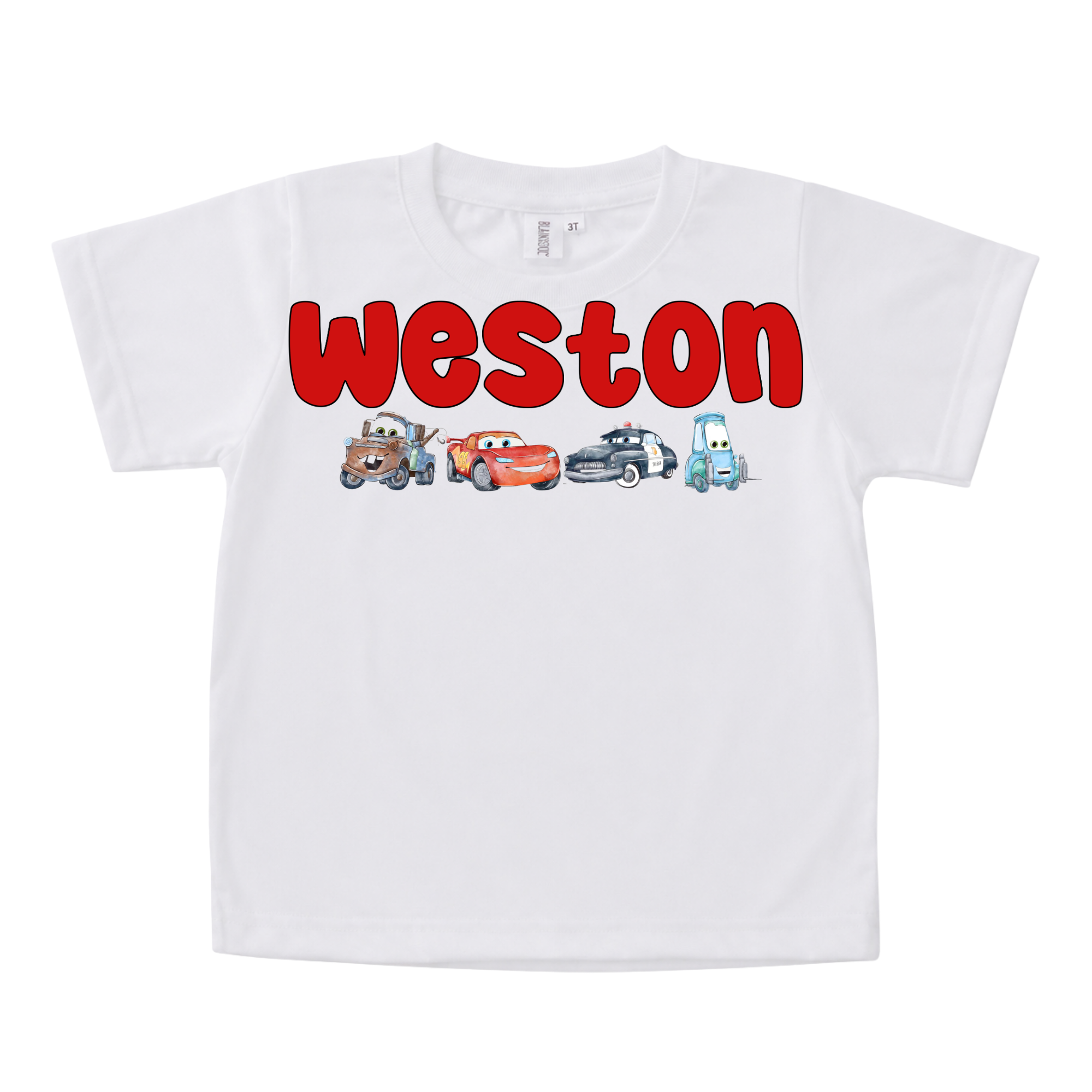PREORDER - CARS NAME TEE